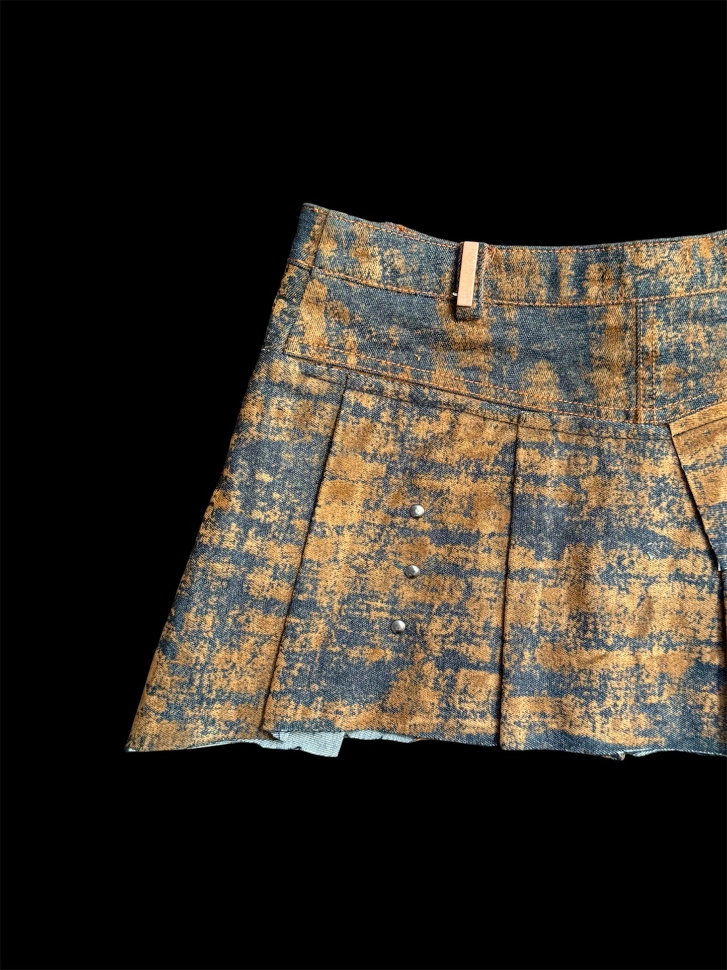 rust skirt