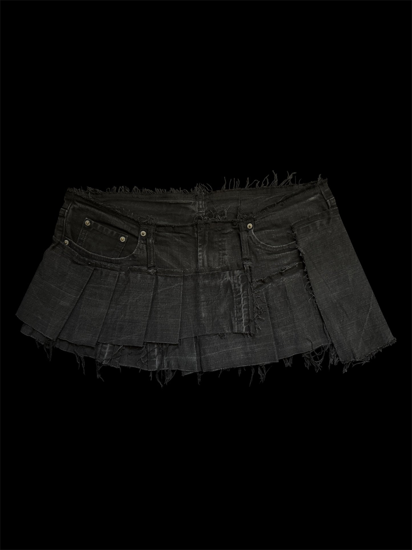 black skirt