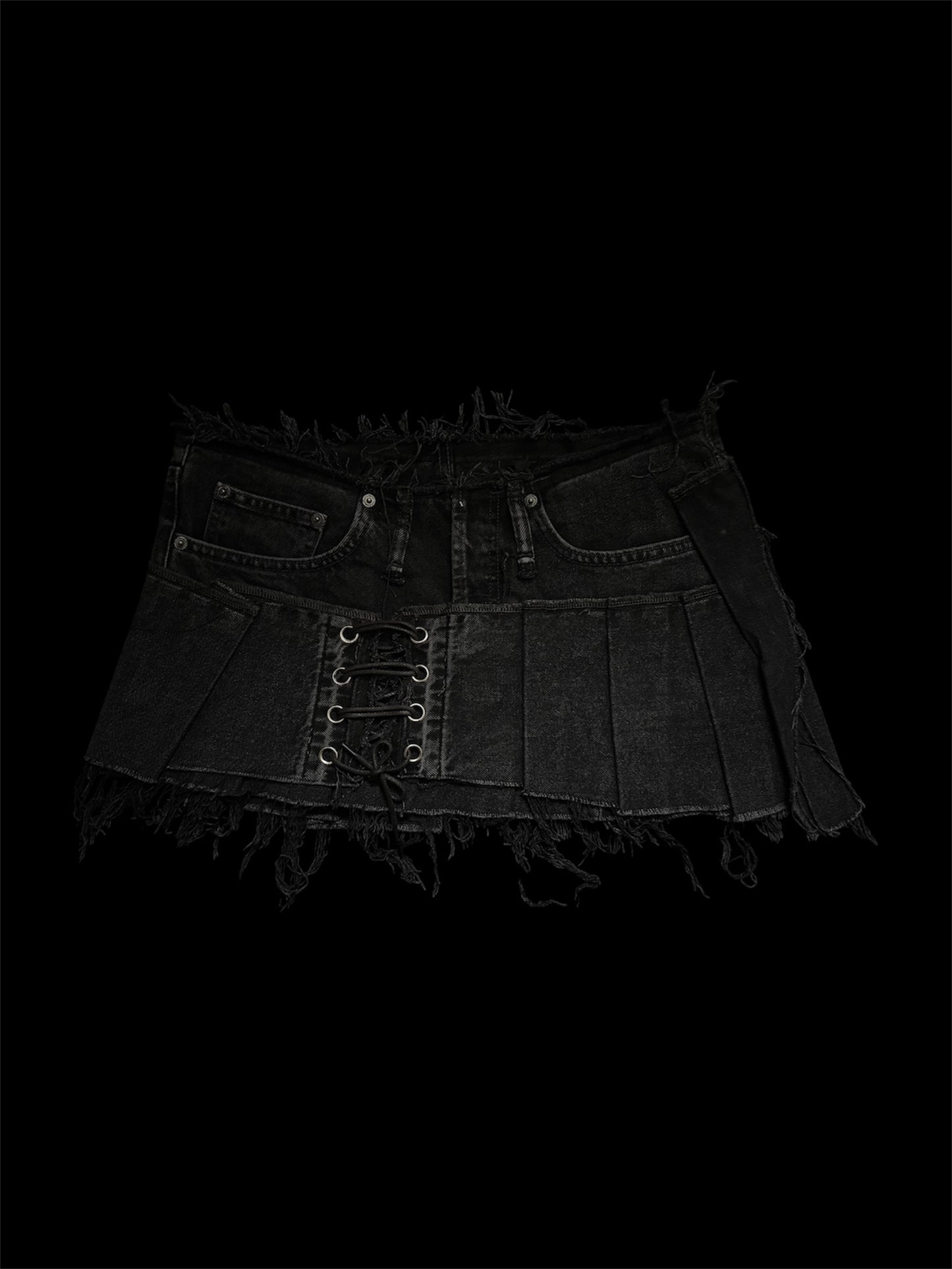 lace up skirt