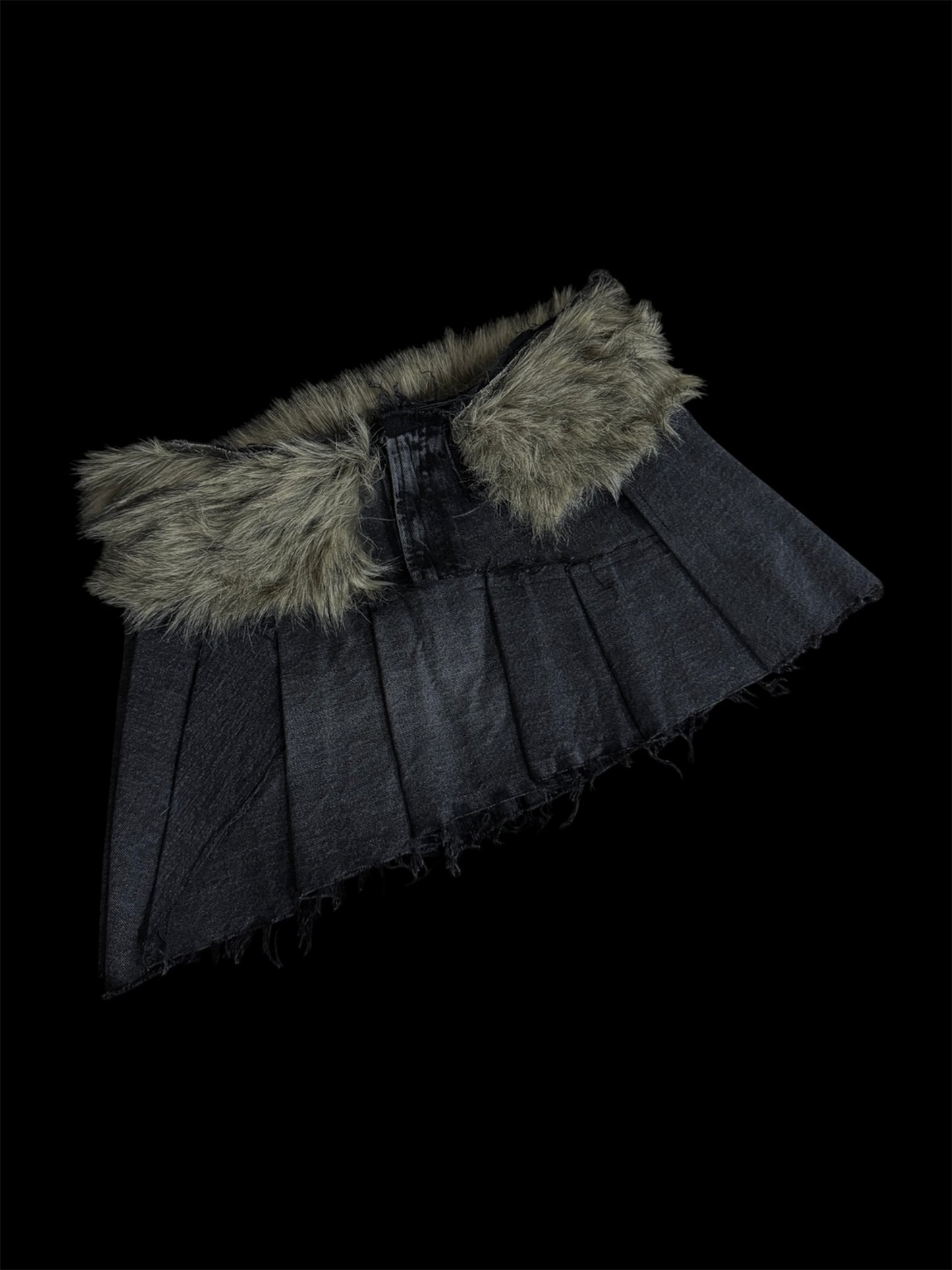 fur skirt