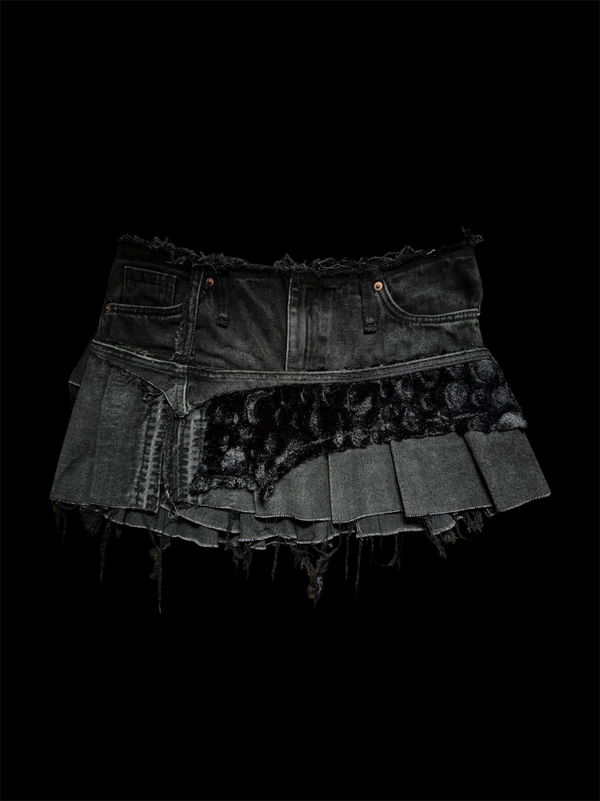 Black panther skirt