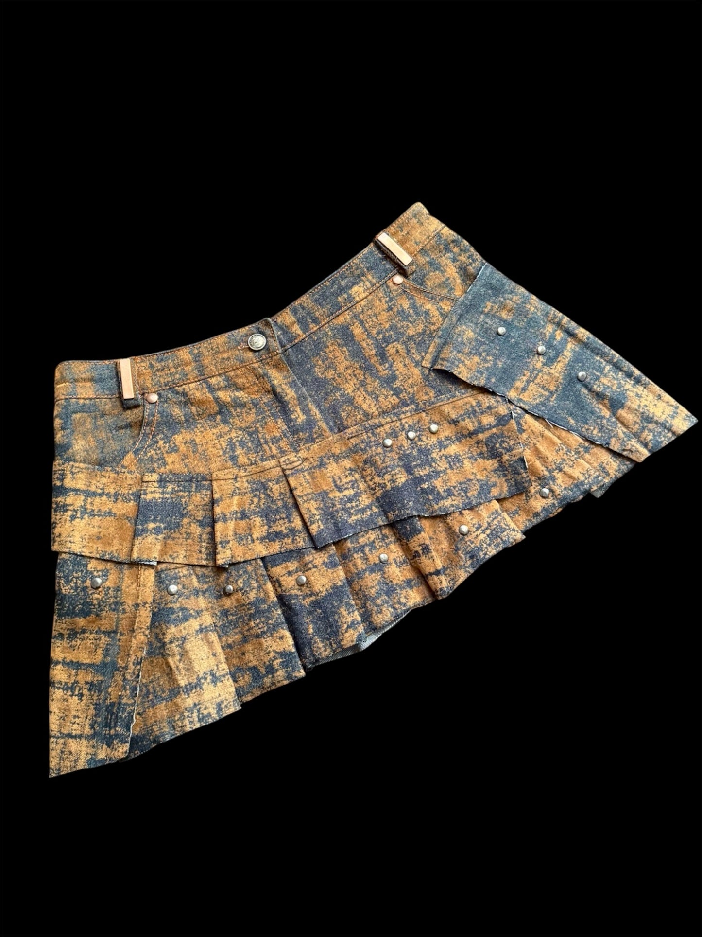 rust skirt