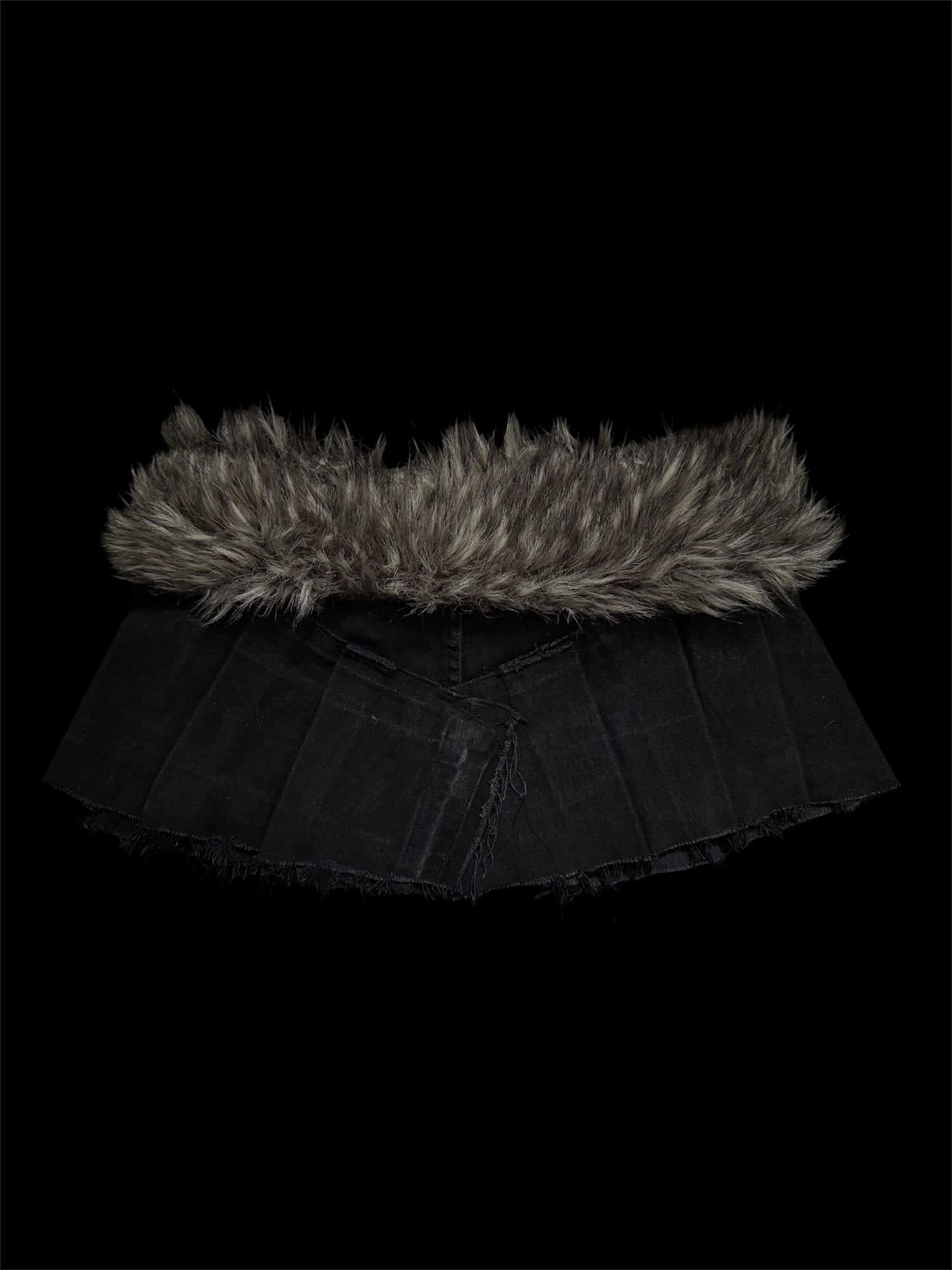 fur skirt