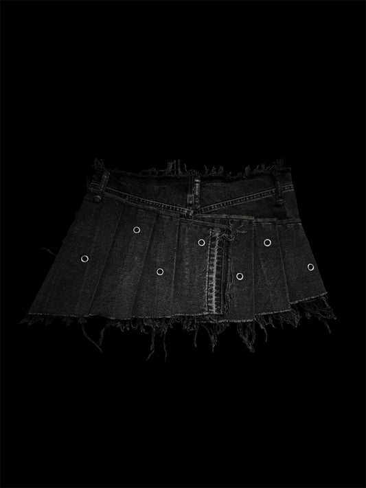 lace up skirt