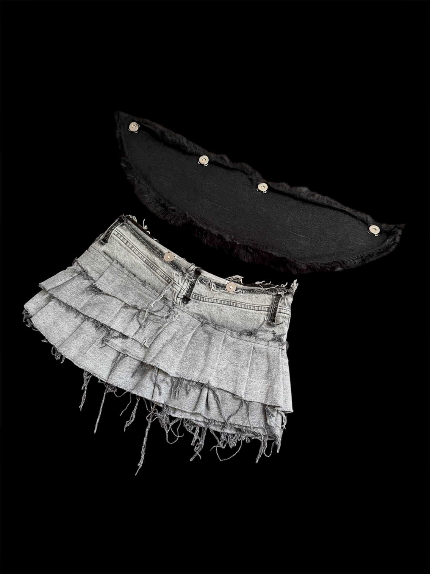 fur skirt
