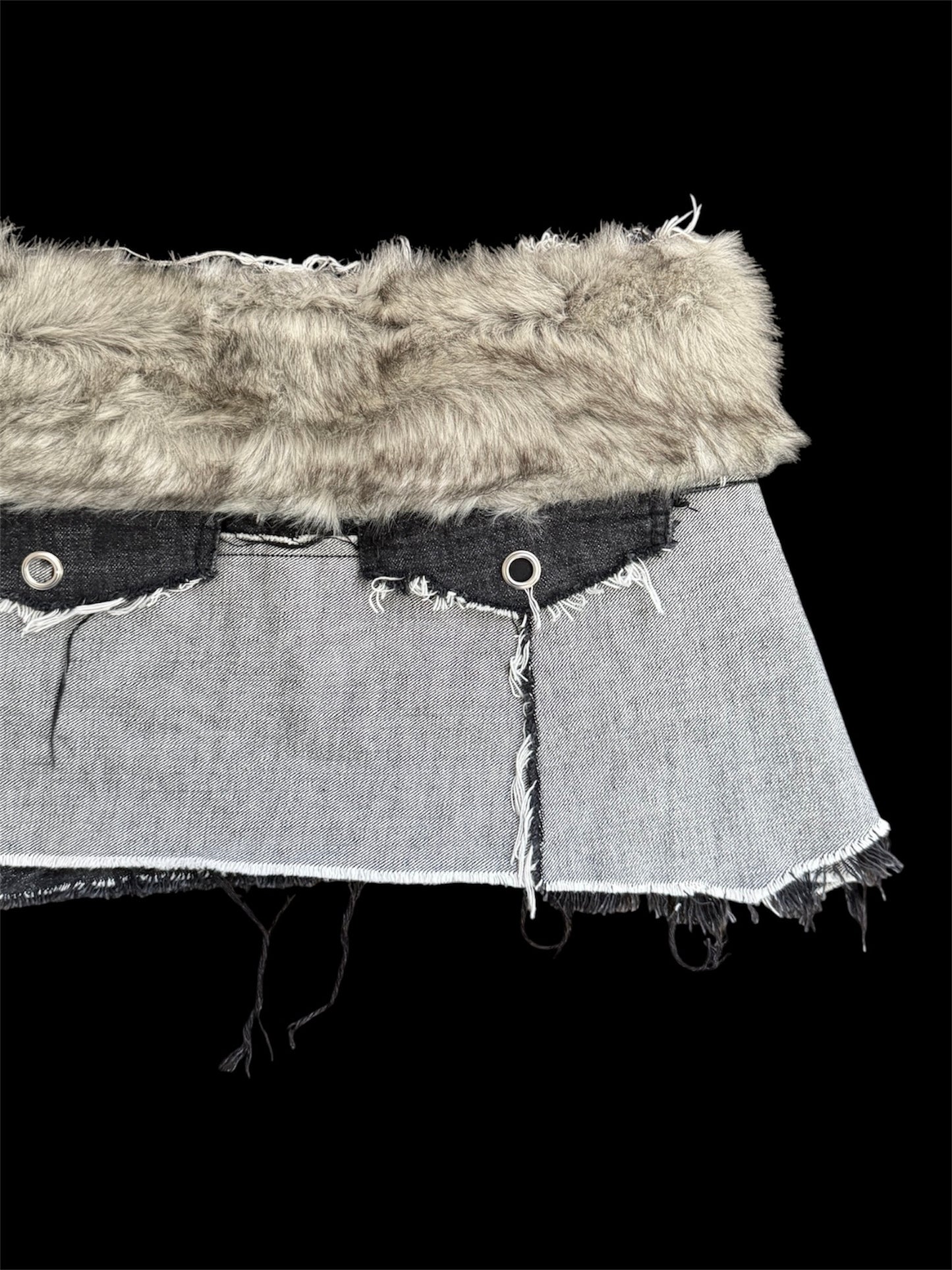 fur skirt
