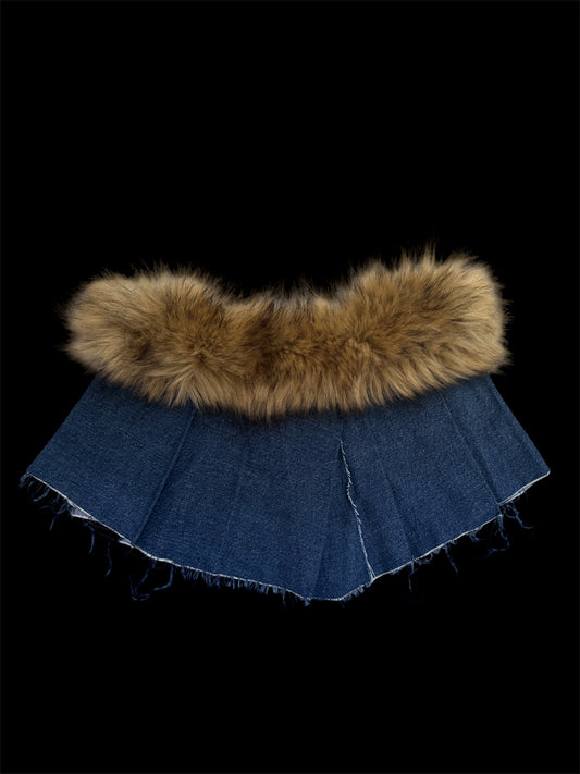 fur skirt