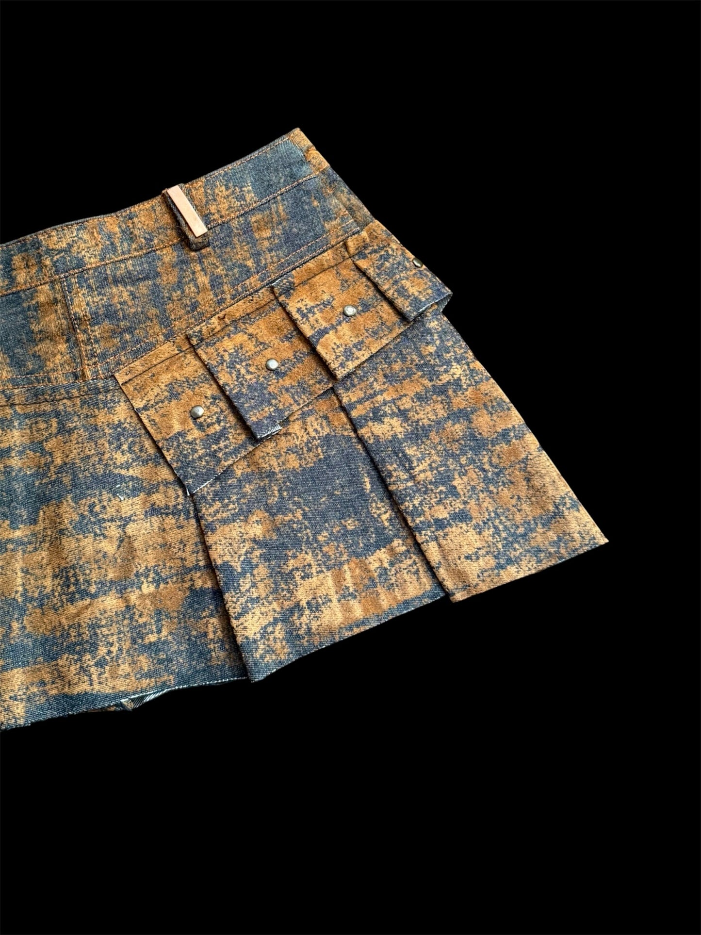 rust skirt