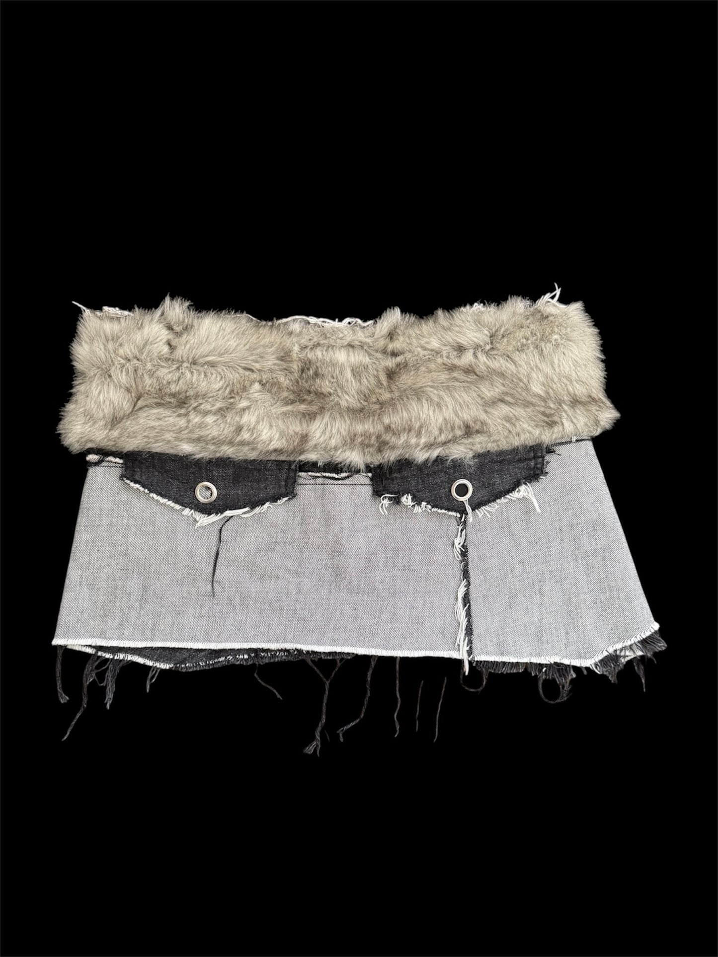 fur skirt