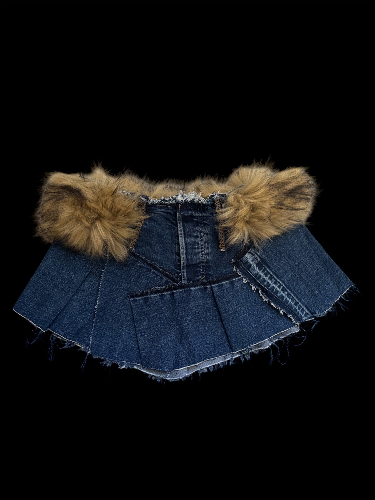 fur skirt