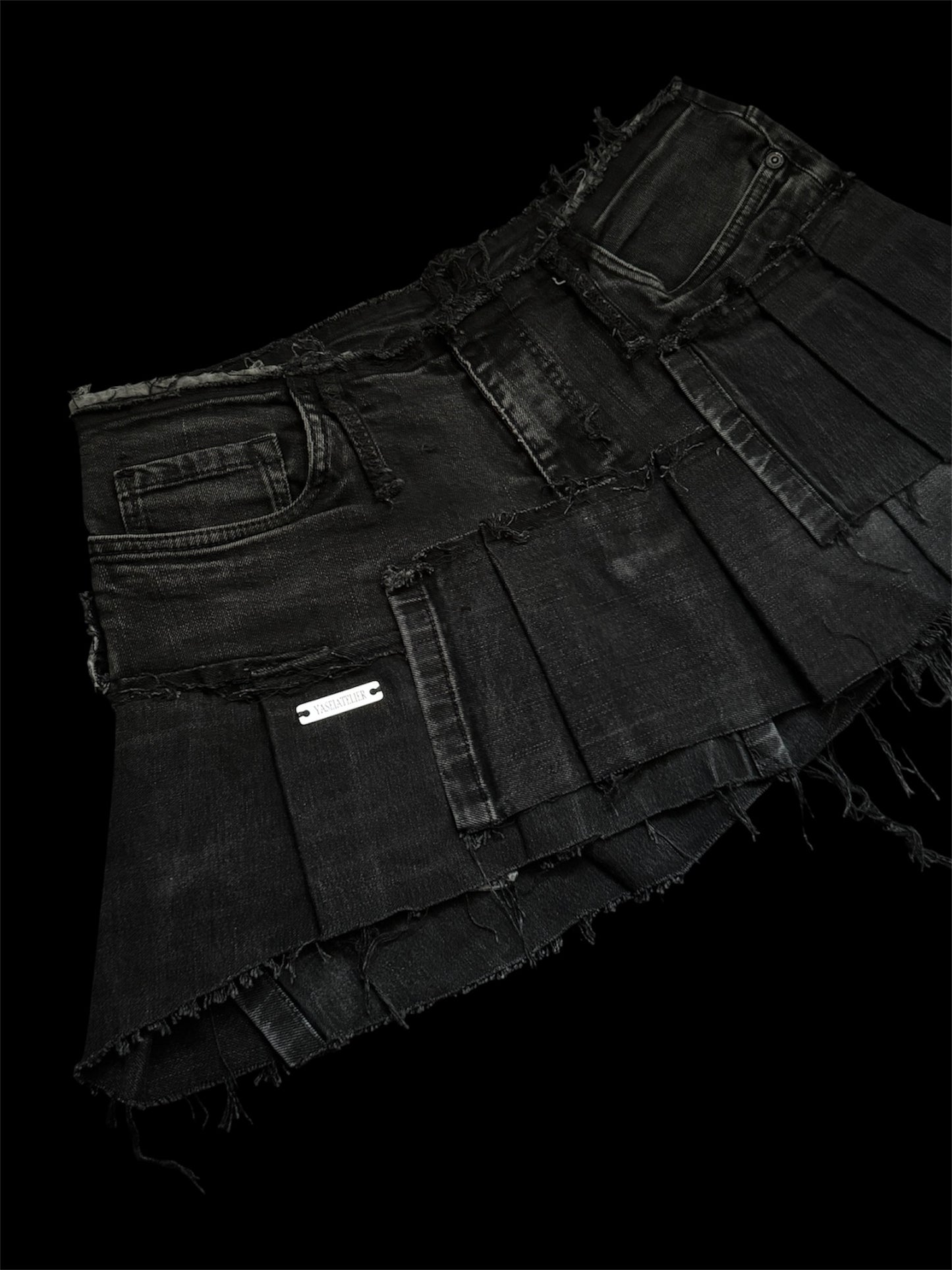 black skirt