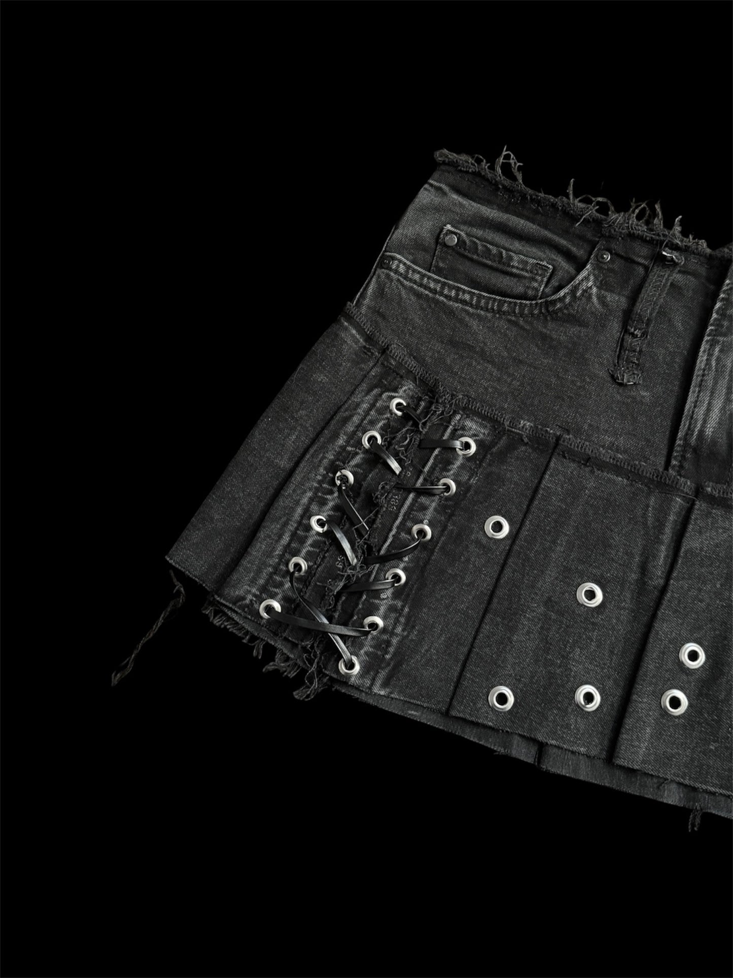 eyelet skirt