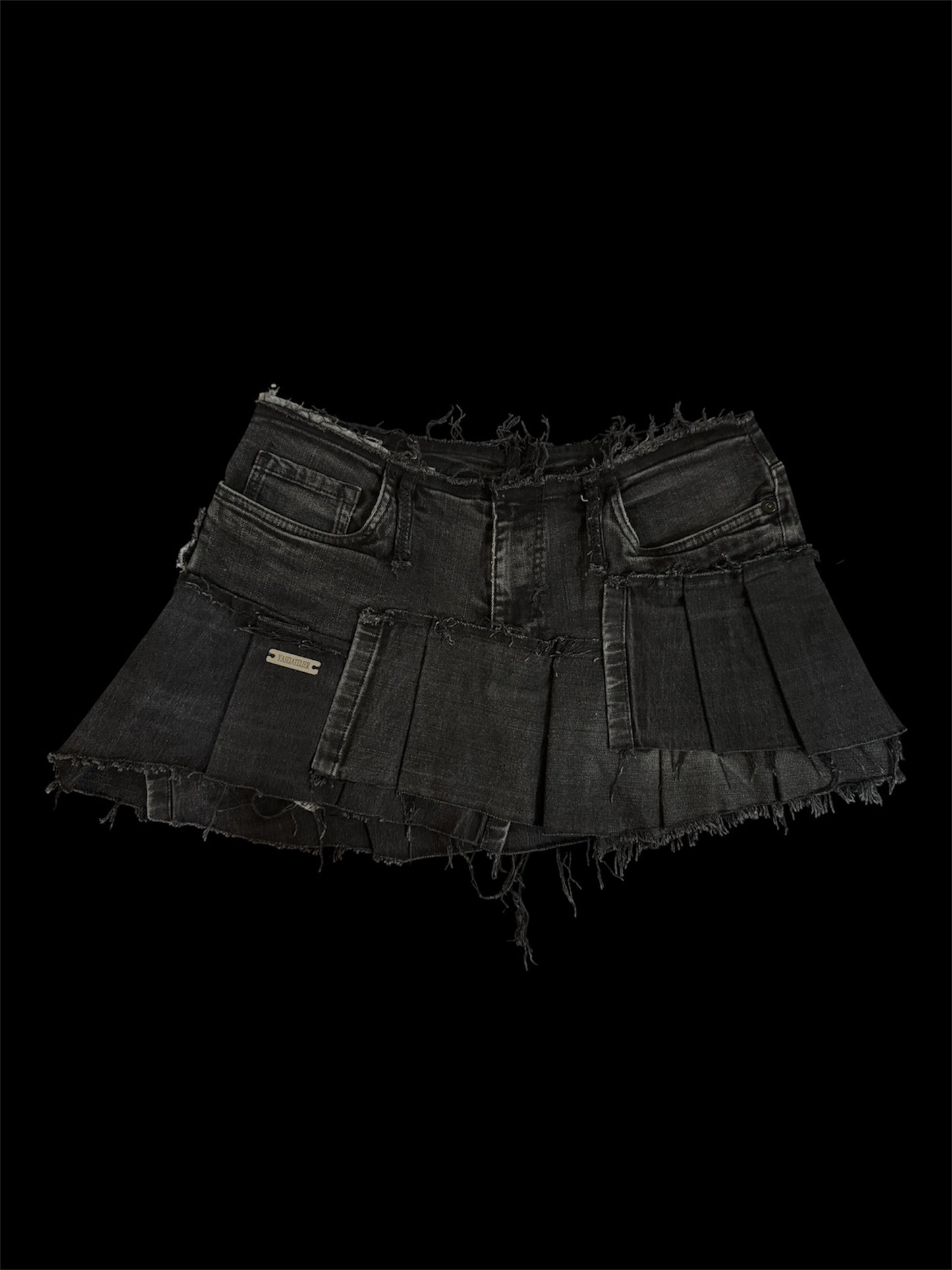 black skirt