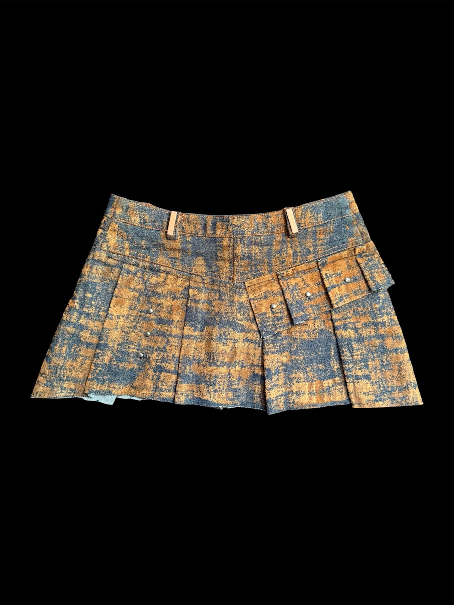 rust skirt