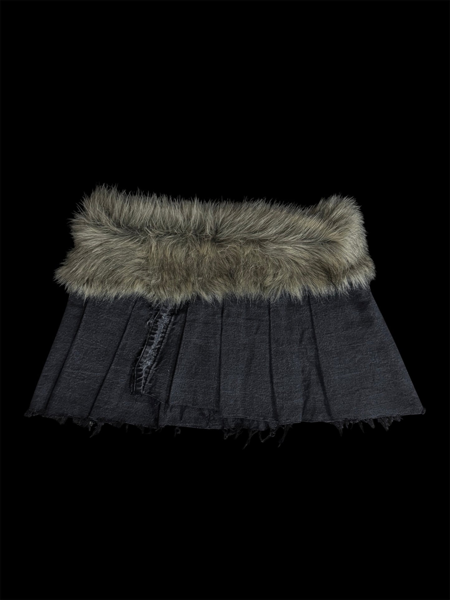 fur skirt