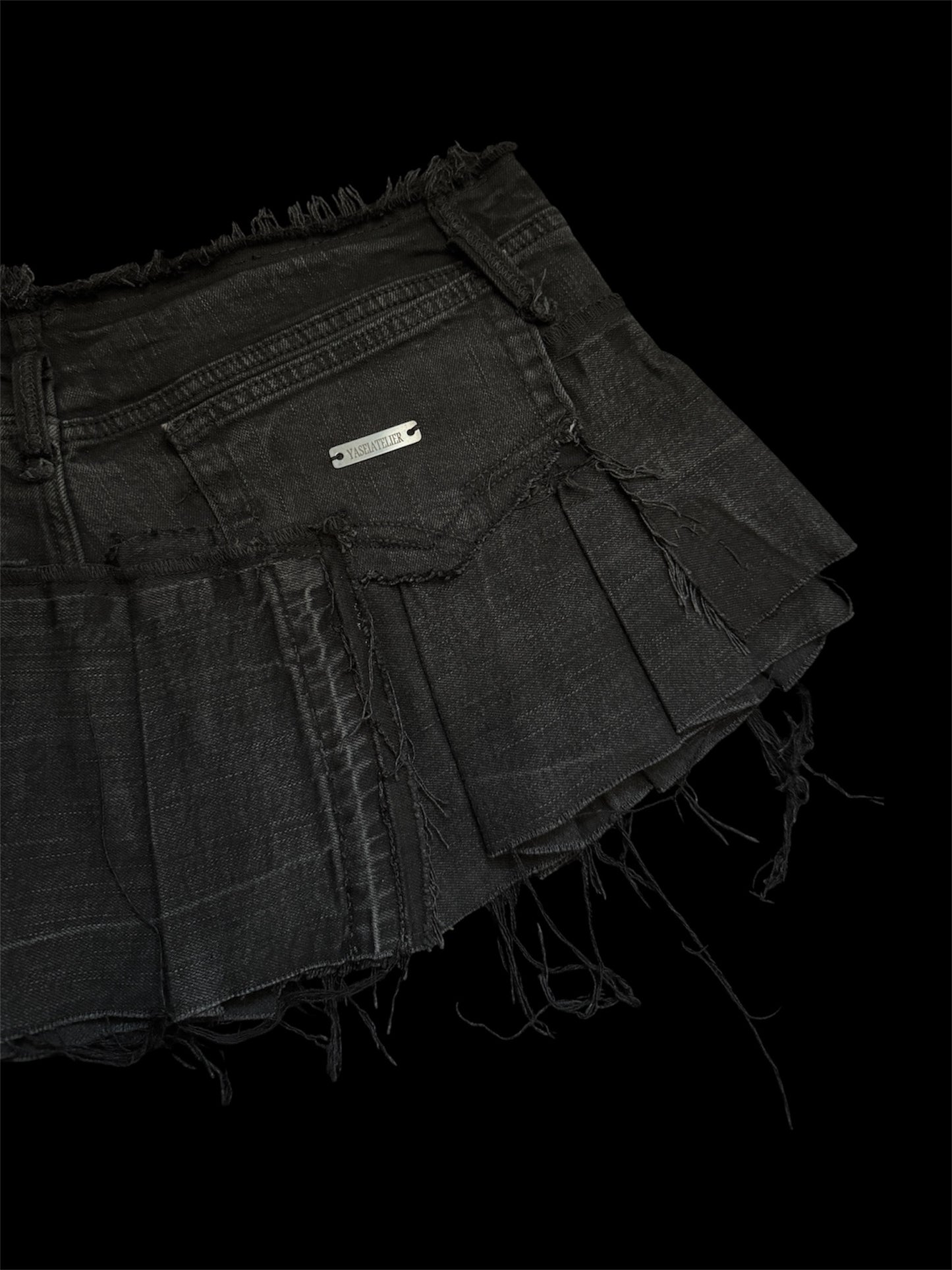 black skirt