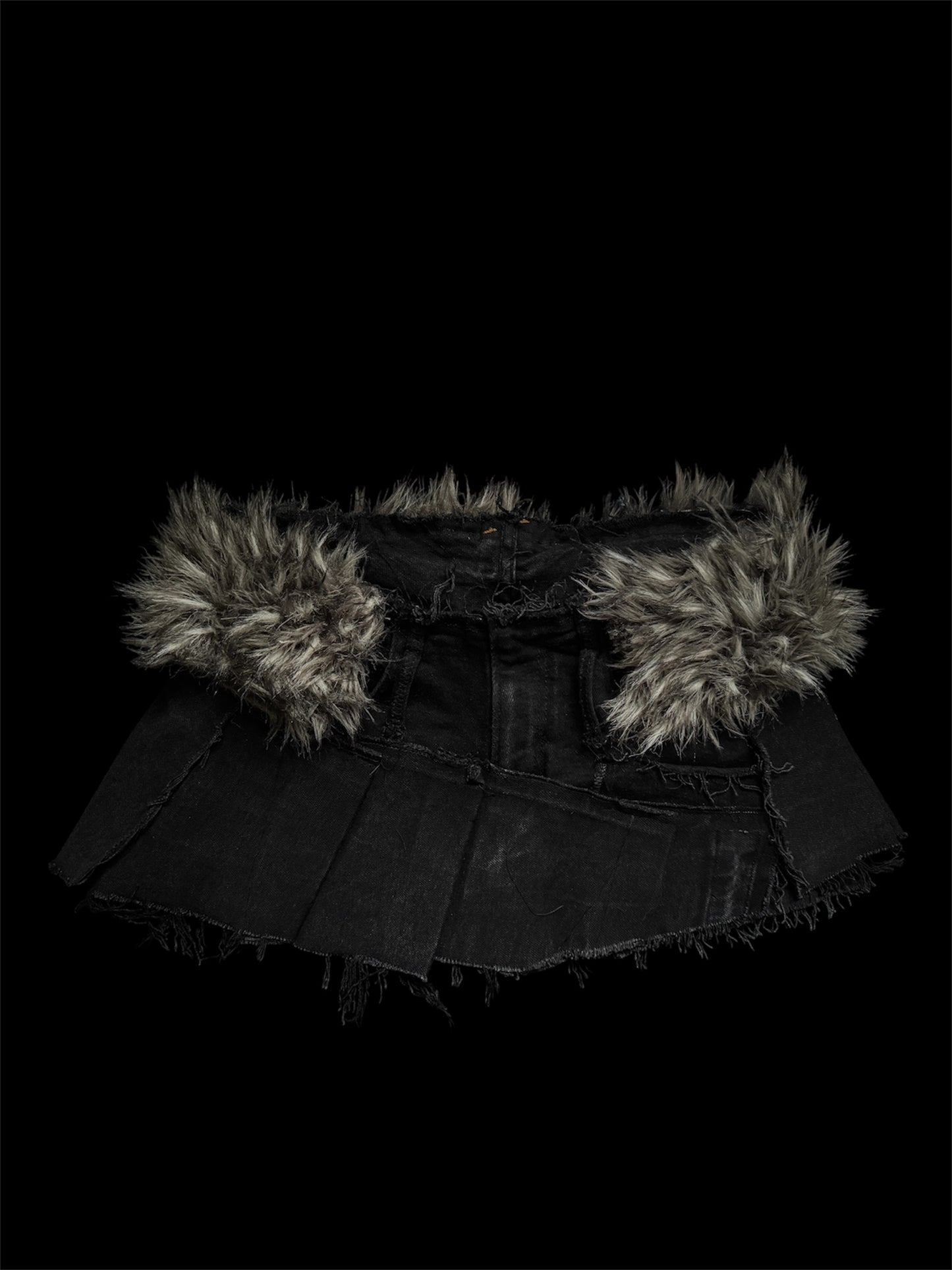 fur skirt