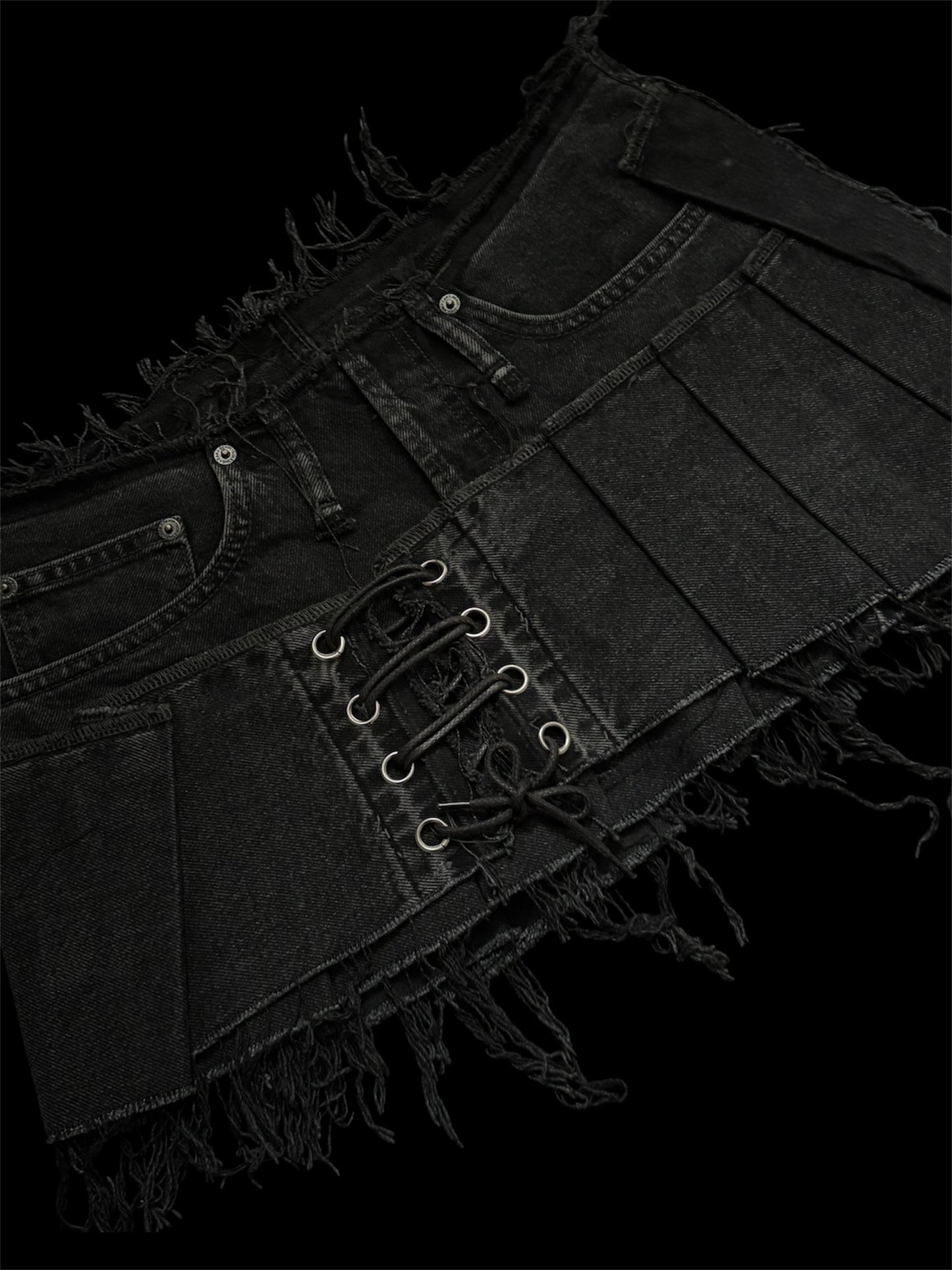 lace up skirt