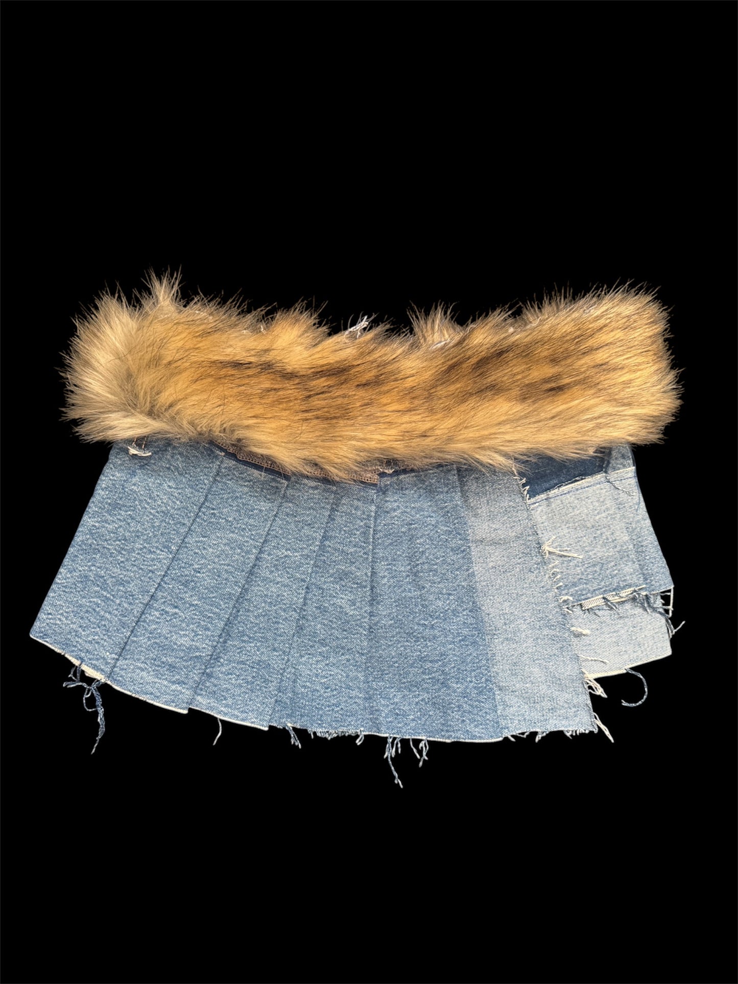 fur skirt