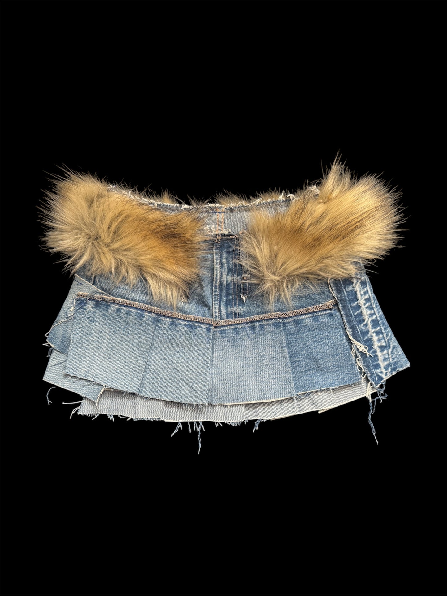 fur skirt