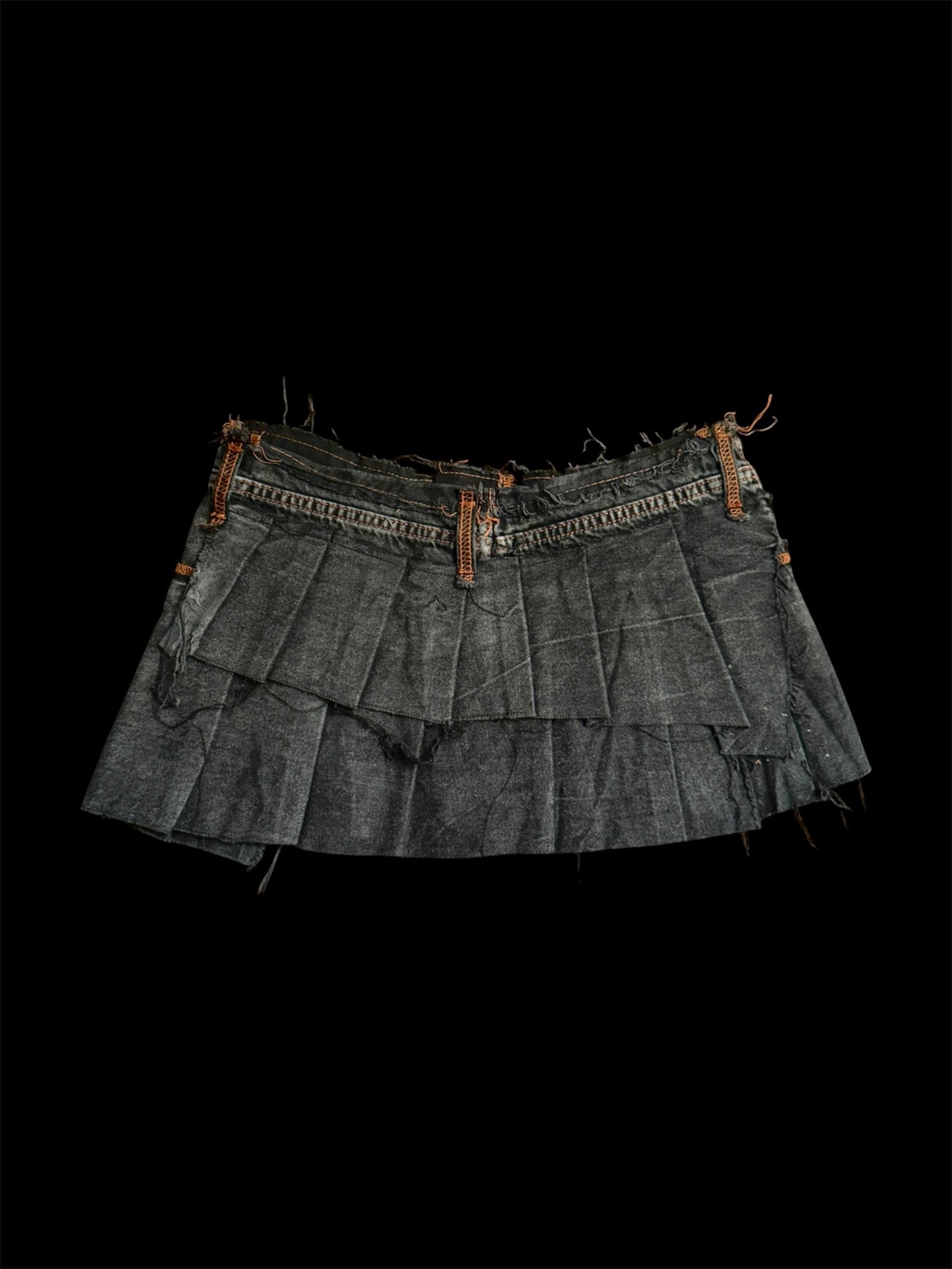 gray skirt