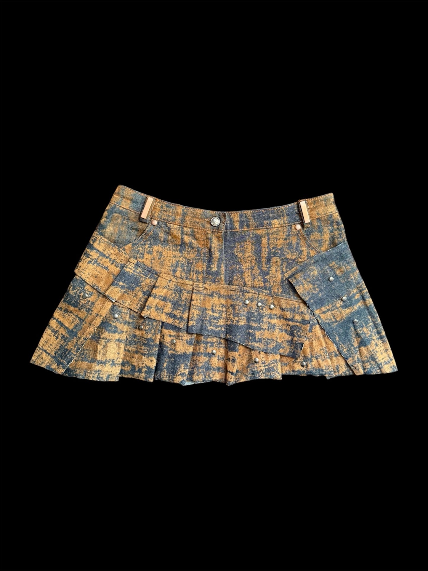 rust skirt