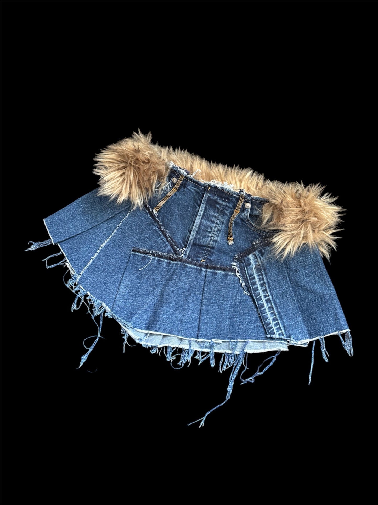 fur skirt