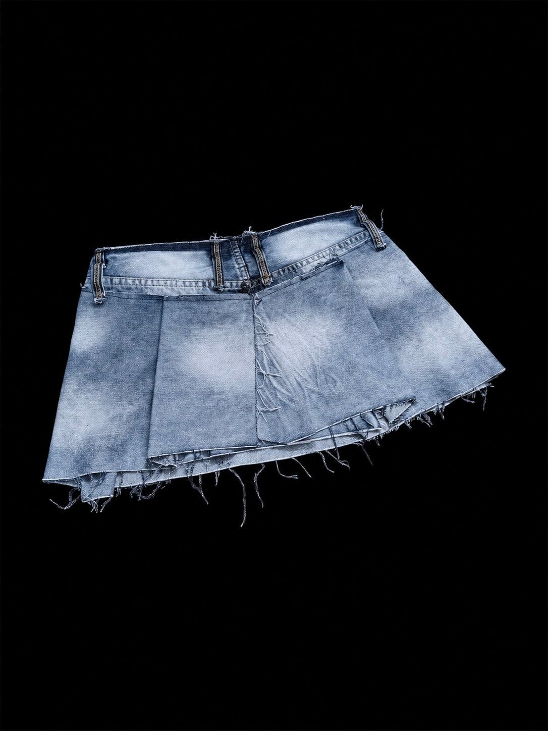 blue skirt